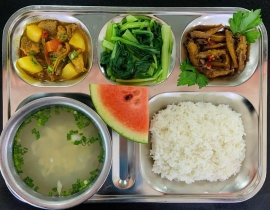 Cung cấp suất ăn công nghiệp Bình Dương