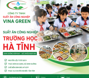 Suất ăn công nghiệp trường Học Hà Tĩnh